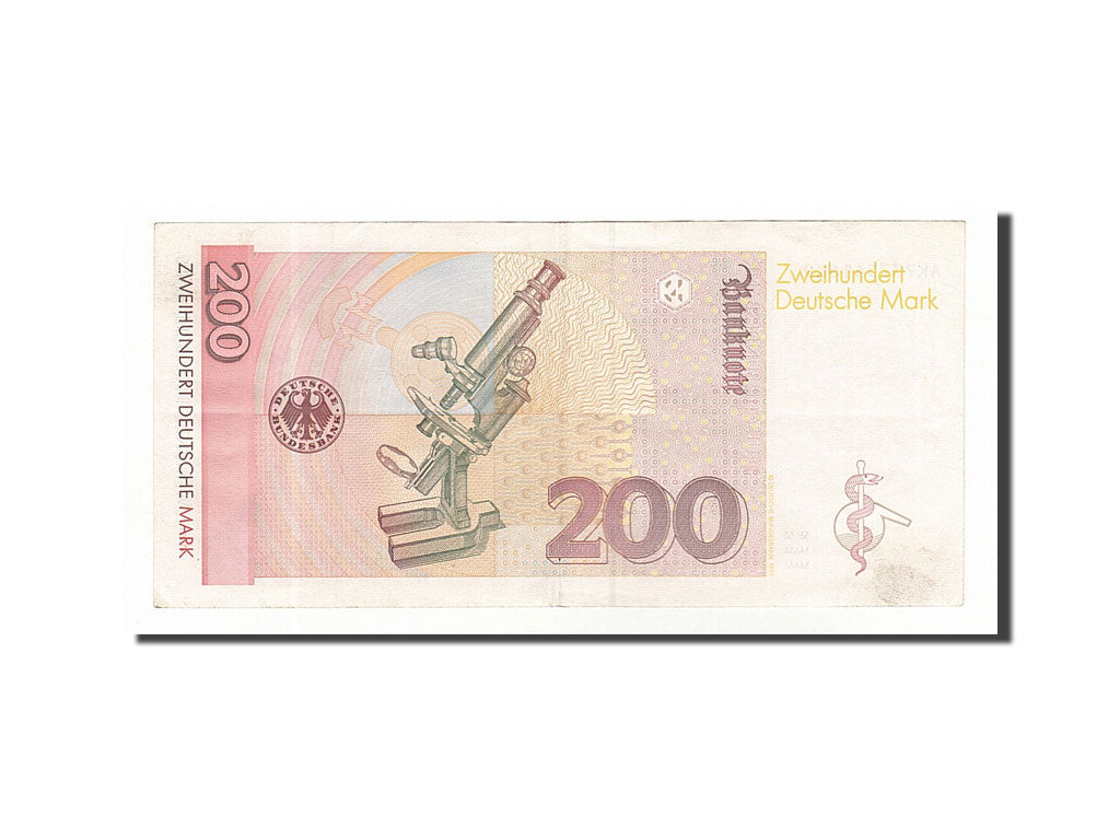 Banknote, GERMANY - FEDERAL REPUBLIC, 200 Deutsche Mark, 1996, 1996-01-02