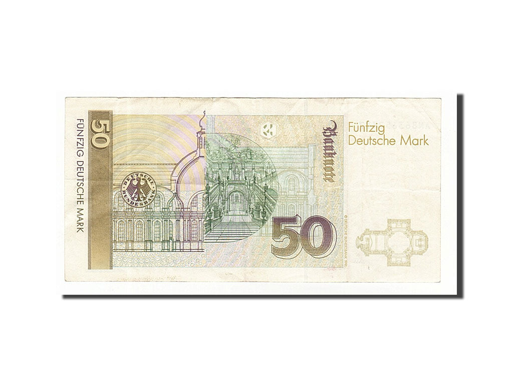 Germany - Federal Republic, 50 Deutsche Mark, 1991, KM #40b, 1991-08-01,...
