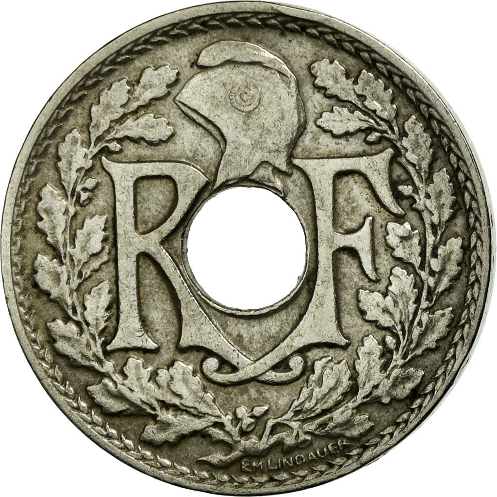 Coin, France, Lindauer, 10 Centimes, 1922, EF(40-45), Copper-nickel, KM:866a