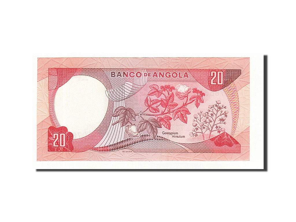Banknote, Angola, 20 Escudos, 1972, 1972-11-24, UNC(63)