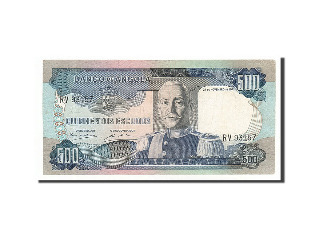 Banknote, Angola, 100 Escudos, 1972, 1972-11-24, VF(30-35)