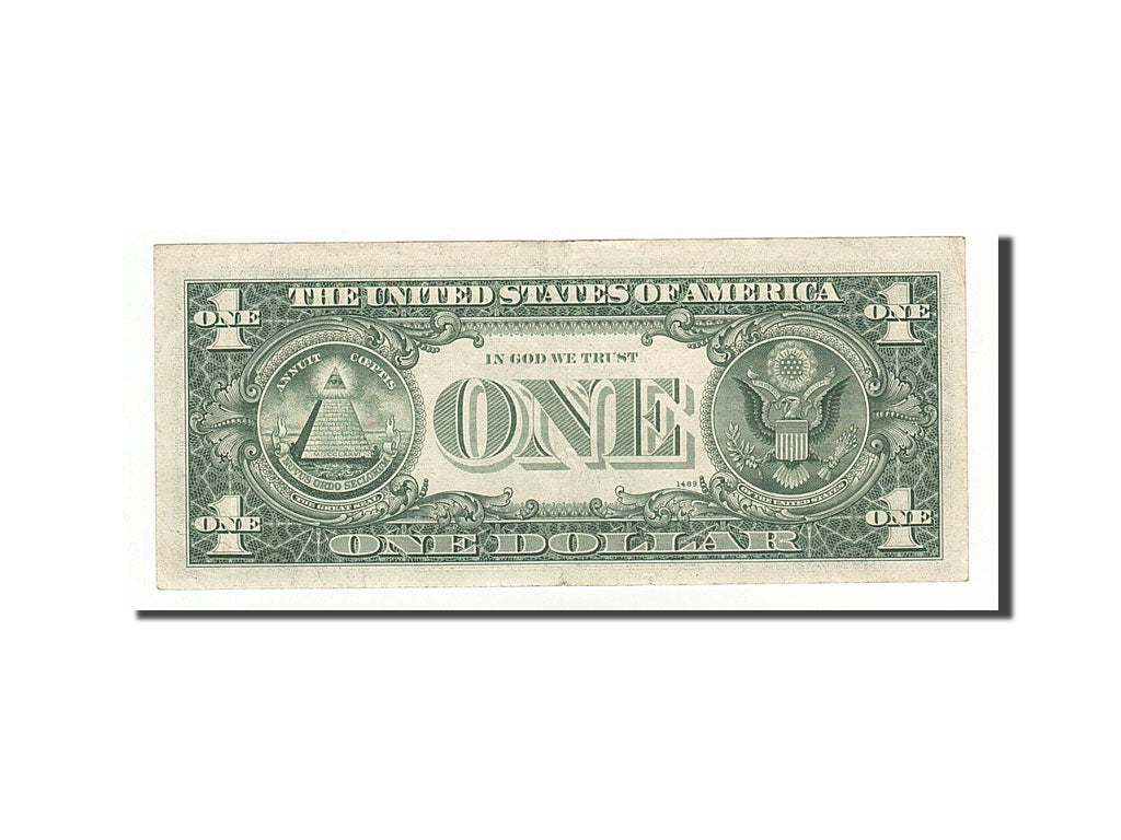 Etats-Unis, 1 Dollar Federal Reserve Note type Washington, 1969B, New-York