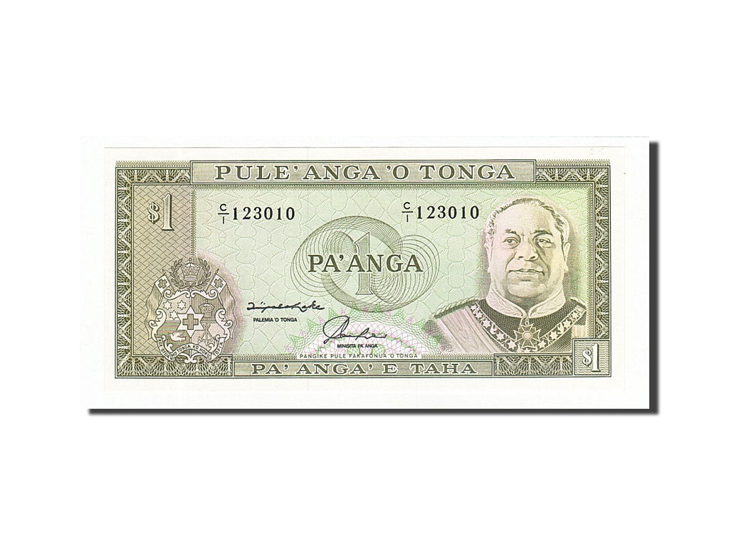 Banknote, Tonga, 1 Pa'anga, 1992, UNC(65-70)
