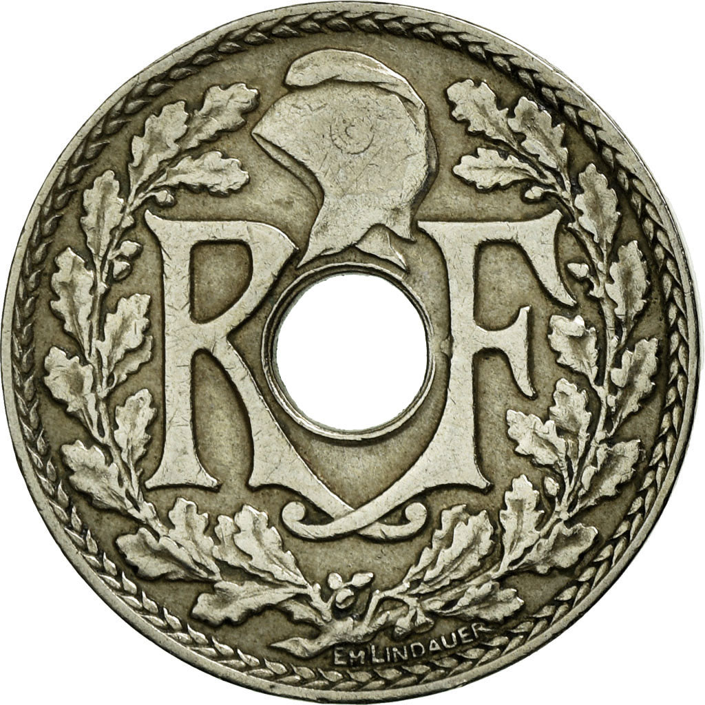 Coin, France, Lindauer, 10 Centimes, 1924, EF(40-45), Copper-nickel, KM:866a