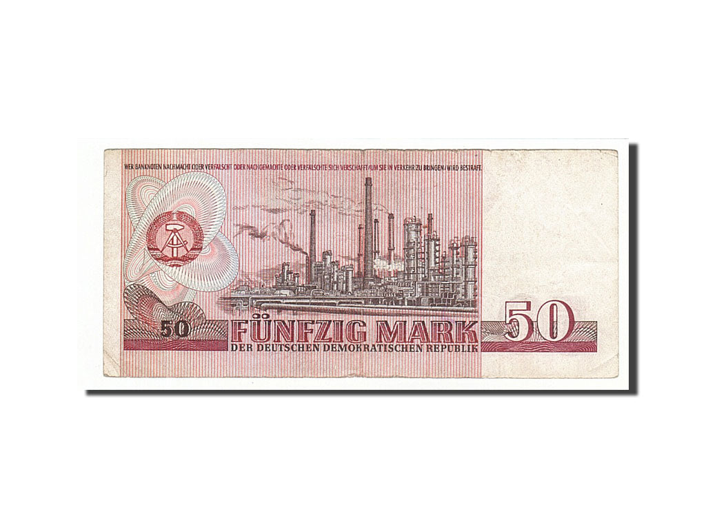 Germany - Democratic Republic, 50 Mark, 1971, KM #30b, EF(40-45), ED3975822