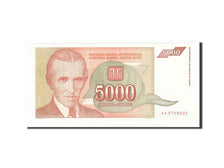 Banknote, Yugoslavia, 5000 Dinara, 1993, UNC(65-70)