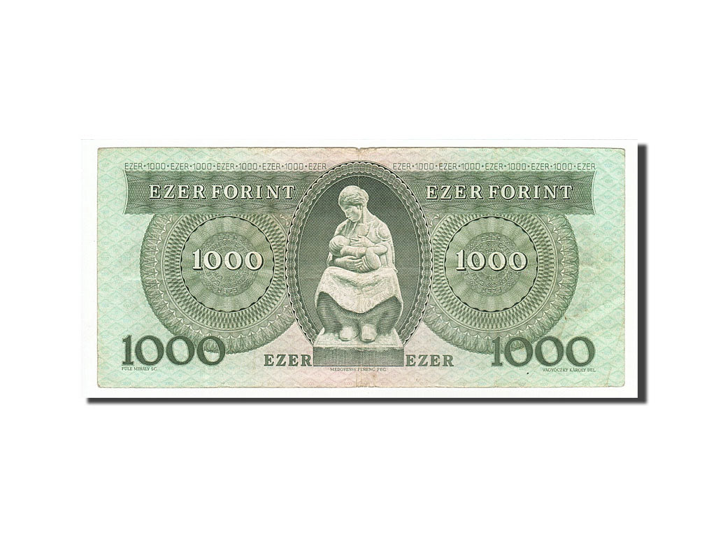 Hungary, 1000 Forint, 1983, KM #173b, 1983-11-10, EF(40-45), B87828805