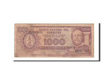 Paraguay, 1000 Guaraníes, 1952, KM #201a, VG(8-10), A55510625