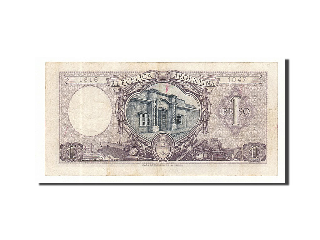Banknote, Argentina, 1 Peso, 1952, EF(40-45)