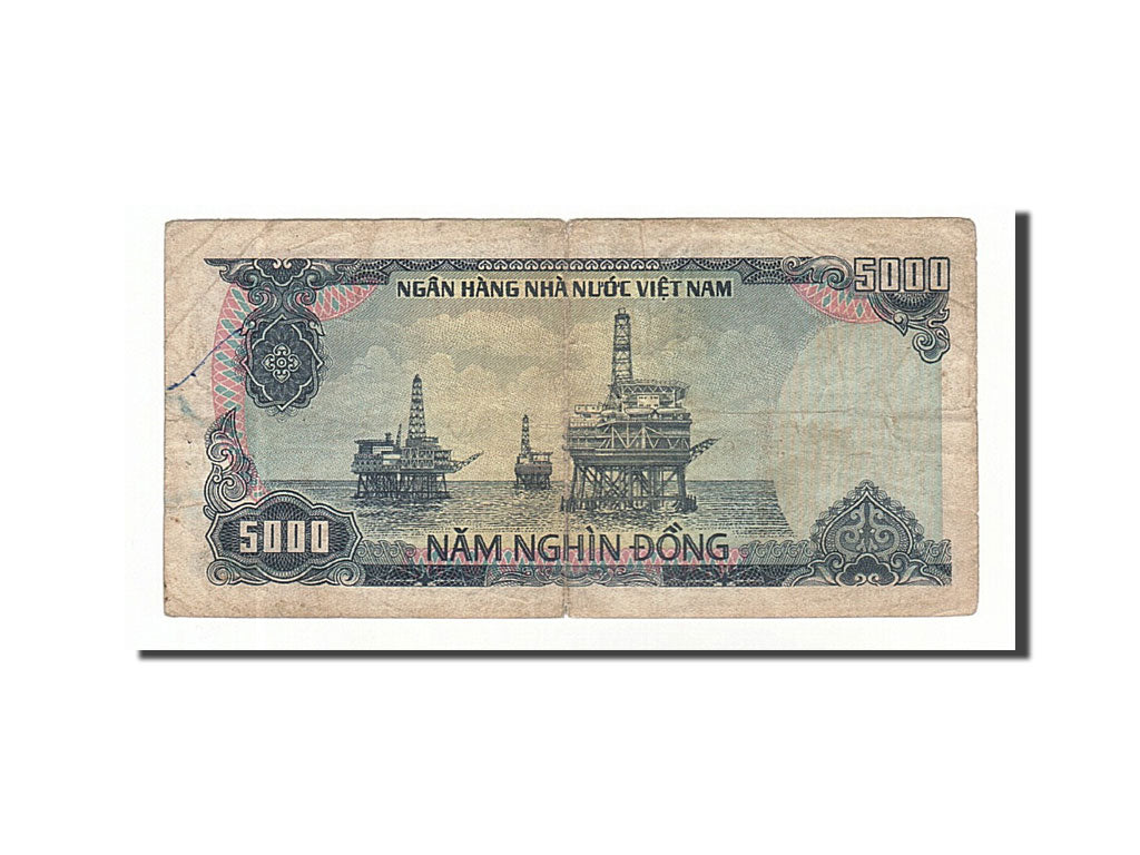 Banknote, Viet Nam, 5000 D<ox>ng, 1987, VF(20-25)