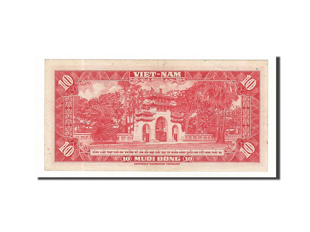 South Viet Nam, 10 D<ox>ng, 1962, KM #5a, EF(40-45), 477283