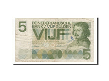 Netherlands, 5 Gulden, 1966, KM #90a, 1966-04-26, VF(20-25), 5HV059303