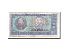 Billet, Roumanie, 100 Lei, 1966, TB