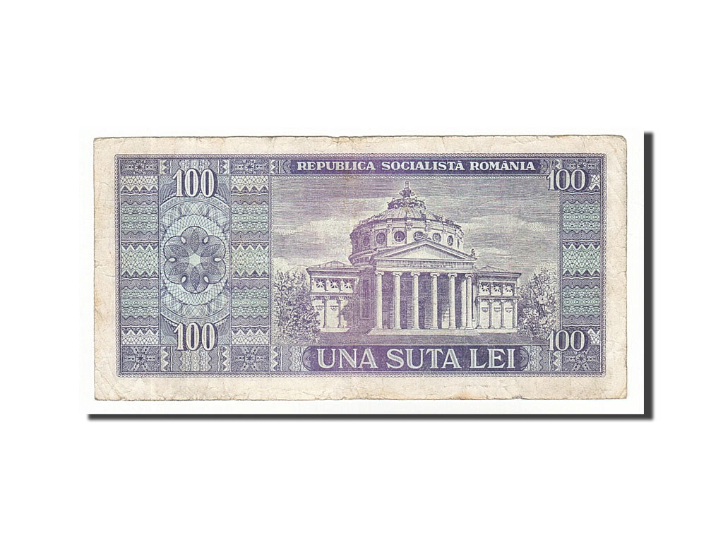 Banknote, Romania, 100 Lei, 1966, VF(20-25)