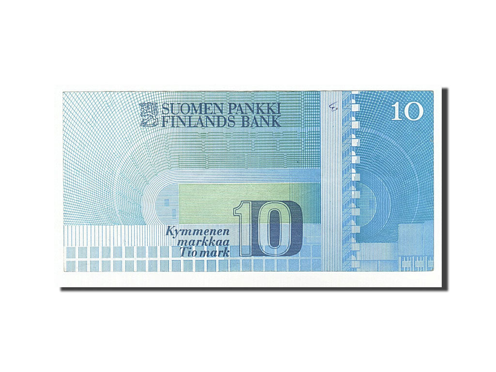 Finland, 10 Markkaa, 1986, KM #113a, EF(40-45), 1355953849