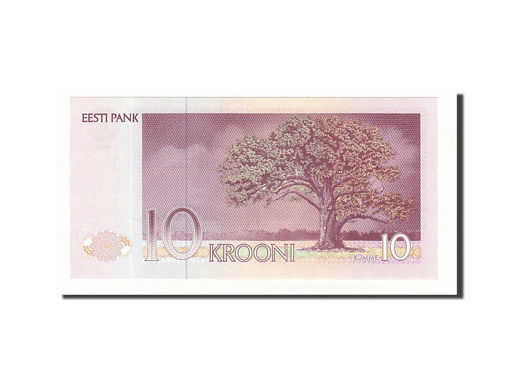 Banconote, Estonia, 10 Krooni, 1991, FDS