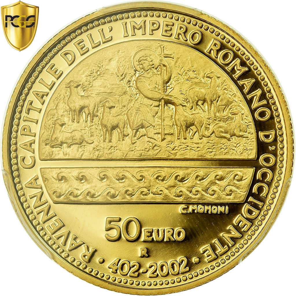 Monnaie, San Marino, 50 Euro, 2002, Rome, PCGS, PR69DCAM, FDC, Or, KM:461