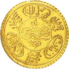 Turkey, Mahmud II, Hayriye Altin, 1831, Edirne, AU(50-53), Gold, KM:648