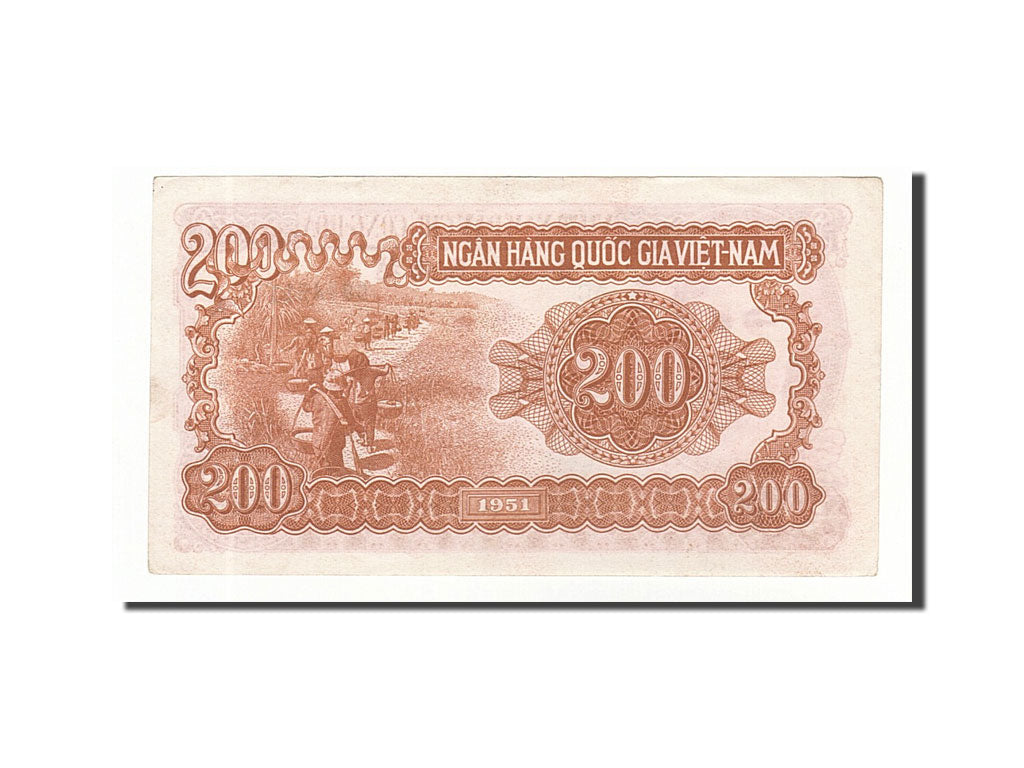 Viet Nam, 200 D<ox>ng, 1951, KM #63a, EF(40-45), AC 0874511