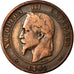 Moneta, Francia, Napoleon III, Napoléon III, 10 Centimes, 1861, Bordeaux, MB