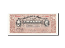 Banknote, Mexico - Revolutionary, 20 Pesos, 1915, 1915-04-12, UNC(63)