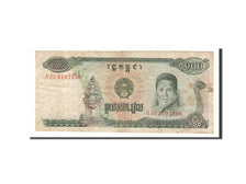 Cambodia, 100 Riels, 1990, KM #36a, VF(20-25), 3107286