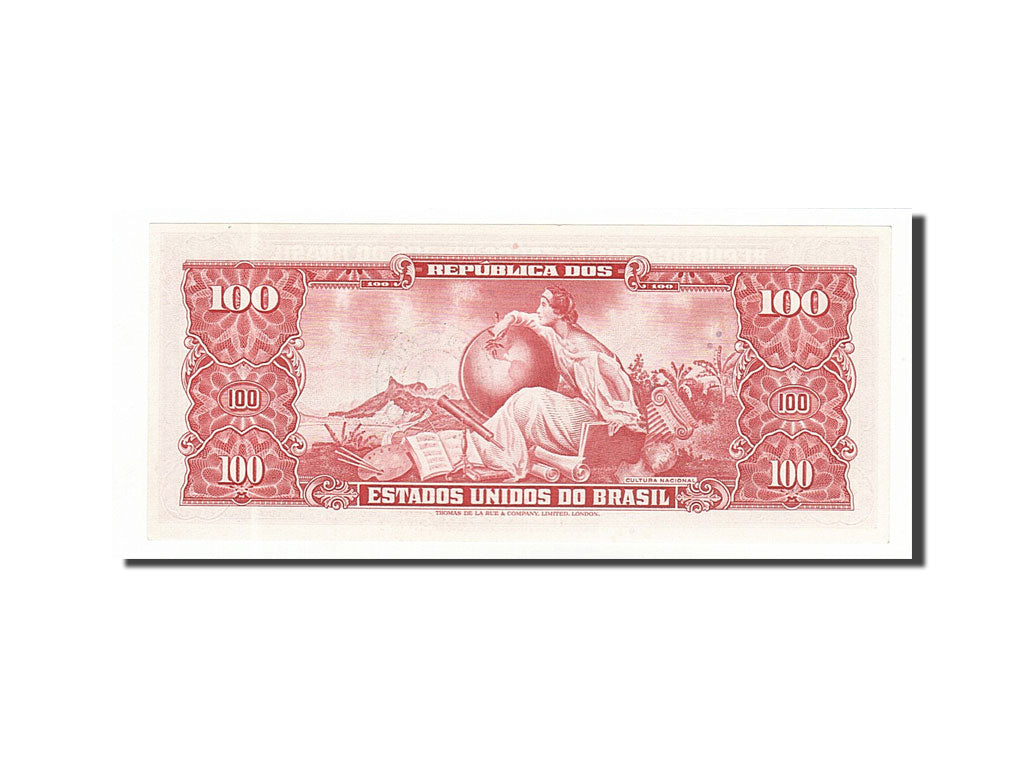 Banknote, Brazil, 10 Centavos on 100 Cruzeiros, 1966, UNC(65-70)