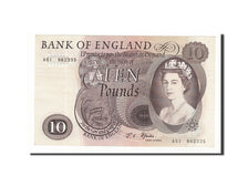 Great Britain, 10 Pounds, 1966, KM #376a, AU(50-53), A51 862335