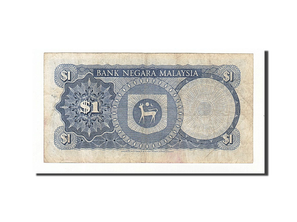 Malaysia, 1 Ringgit, 1967, KM #1a, VF(20-25), L/81 212799