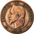 Moneta, Francia, Napoleon III, Napoléon III, 10 Centimes, 1863, Strasbourg, MB