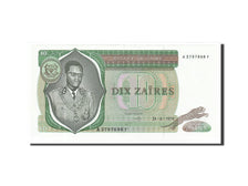 Zaïre, 10 Zaïres, 1979, KM #24a, 1979-06-24, UNC(60-62), A3797696F