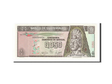 Banconote, Guatemala, 1/2 Quetzal, 1989, KM:72a, 1989-01-04, FDS