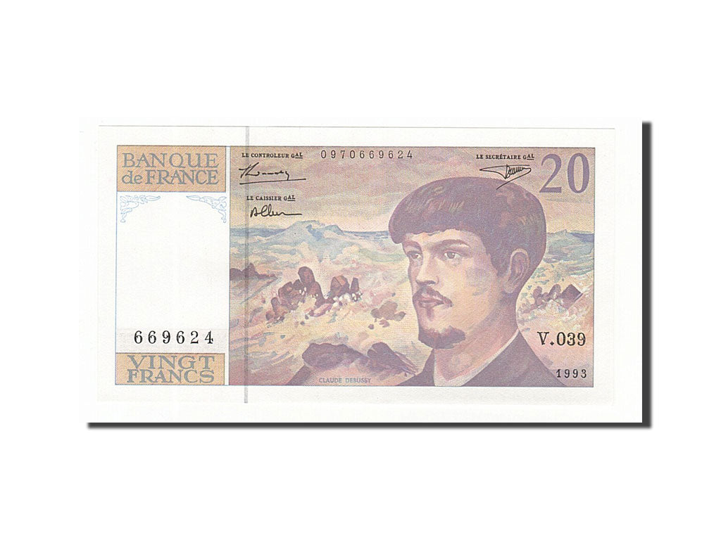 20 Francs type Debussy 