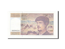 20 Francs type Debussy "A fil de sécurité"