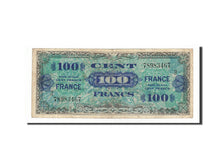 France, 100 Francs, 1945 Verso France, 1945, KM #123c, 1945-06-04, VF(20-25),...