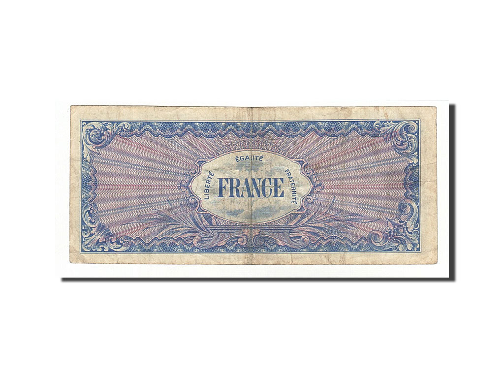 France, 100 Francs, 1945 Verso France, 1945, KM #123c, 1945-06-04, VF(20-25),...