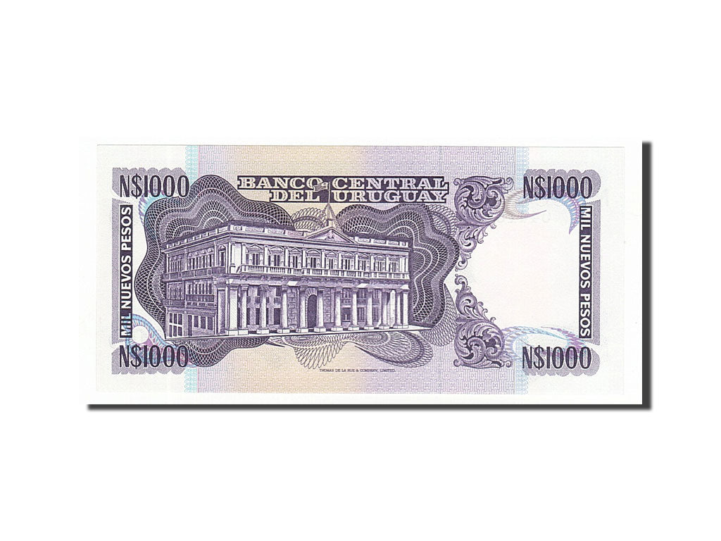 Banknote, Uruguay, 1000 Nuevos Pesos, 1991, UNC(65-70)
