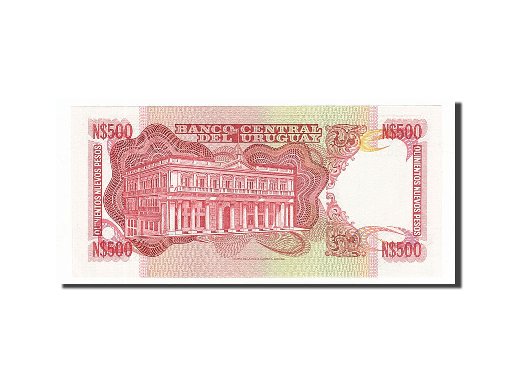 Banknote, Uruguay, 500 Nuevos Pesos, 1991, UNC(65-70)