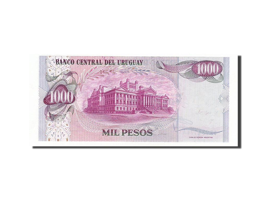 Billet, Uruguay, 1000 Pesos, 1974, NEUF