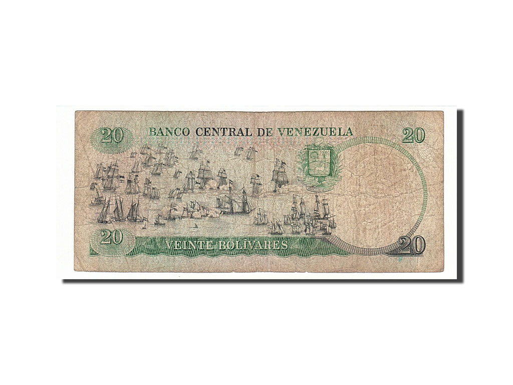 Banknote, Venezuela, 20 Bolivares, 1987, 1987-10-20, KM:71, F(12-15)