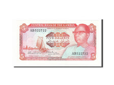 Banknot, Gambia, 5 Dalasis, Undated (1987-90), Undated, KM:9a, UNC(63)