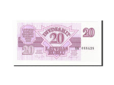 Lettonia, 20 Rublu, 1992, KM:39, Undated, FDS