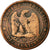 Moneta, Francja, Napoleon III, Napoléon III, 10 Centimes, 1853, Lyon, VG(8-10)