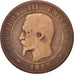Monnaie, France, Napoleon III, Napoléon III, 10 Centimes, 1853, Bordeaux, B