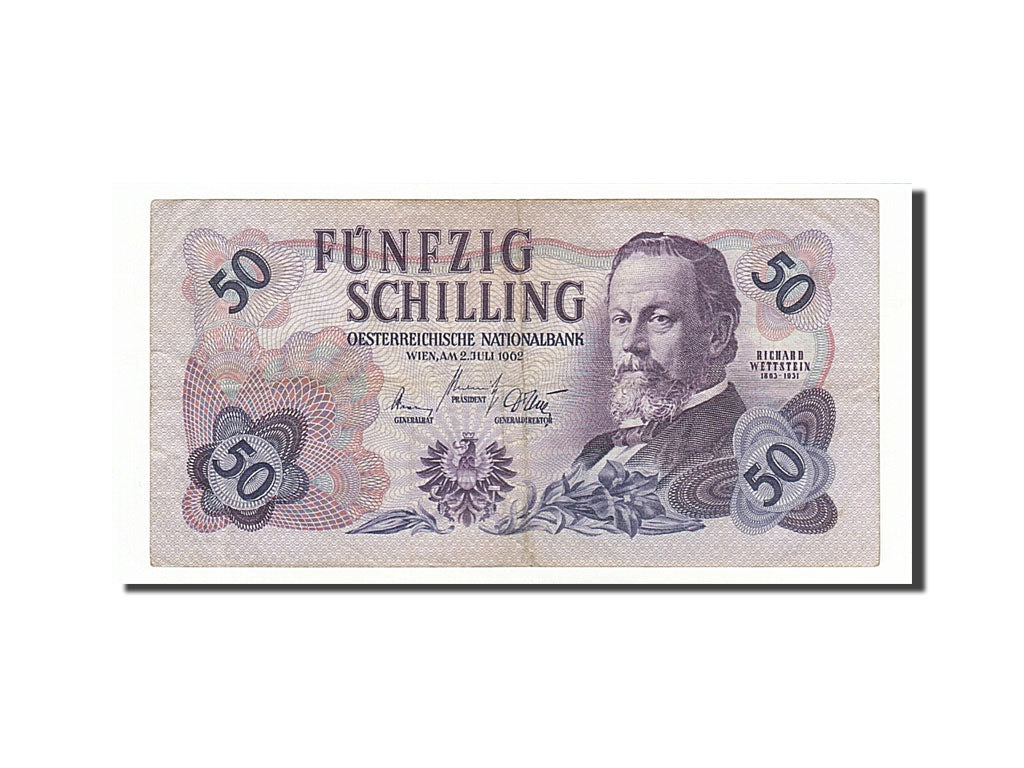 Austria 50 Schilling 1962 KM:137a 1962-07-02 EF(40-45) CK459430