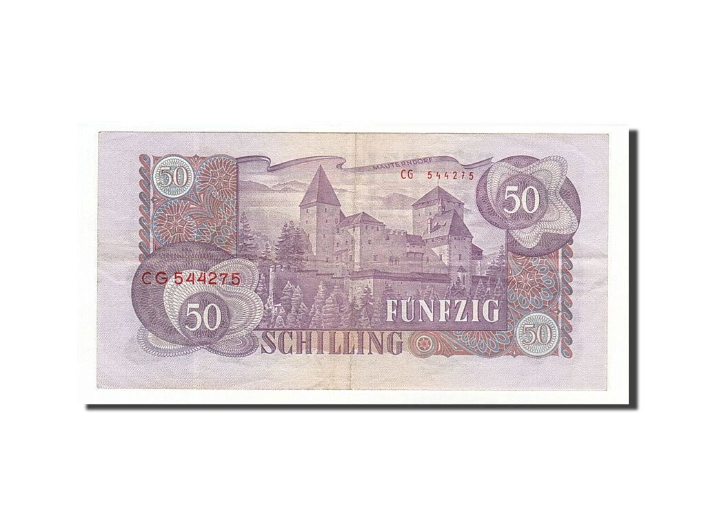 Austria 50 Schilling 1962 KM:137a 1962-07-02 EF(40-45) CG544275