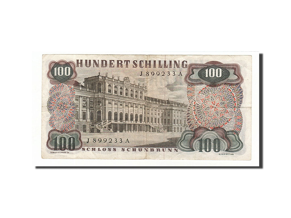 Austria 100 Schilling 1960 KM:138a 1960-07-01 VF(20-25) J899233A