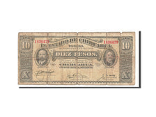 Mexico - Revolutionary 10 Pesos 1915 KM:S534a  VG(8-10) 1836479