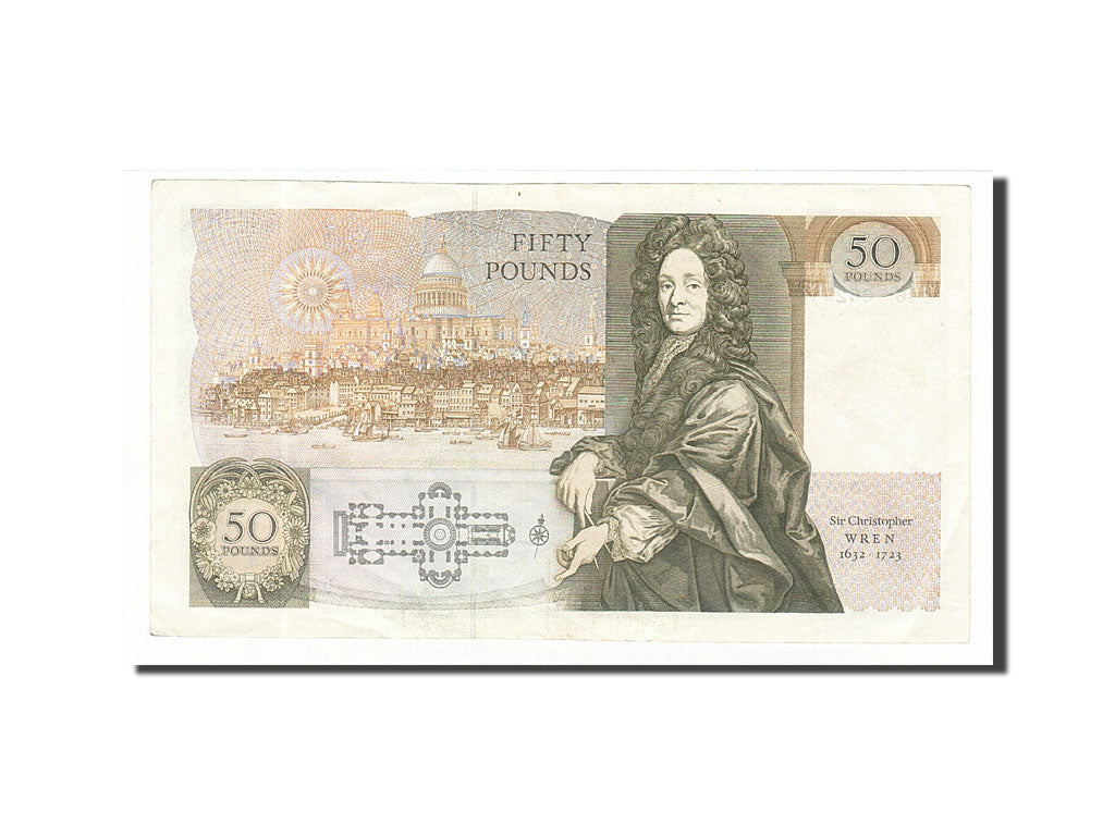 Banknote, Great Britain, 50 Pounds, Undated (1981-93), Undated, KM:381b