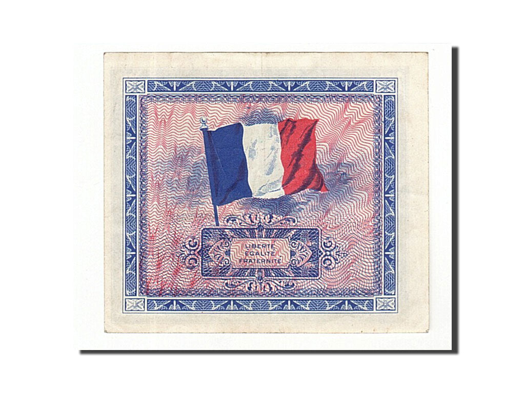 FRANCE 2 Francs 1944 KM:114a 1944-06-06 AU(50-53) 56261879 Fayette:VF 16.1